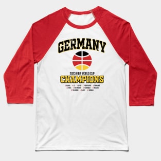 Germany Fiba World Cup Champions Light Baseball T-Shirt